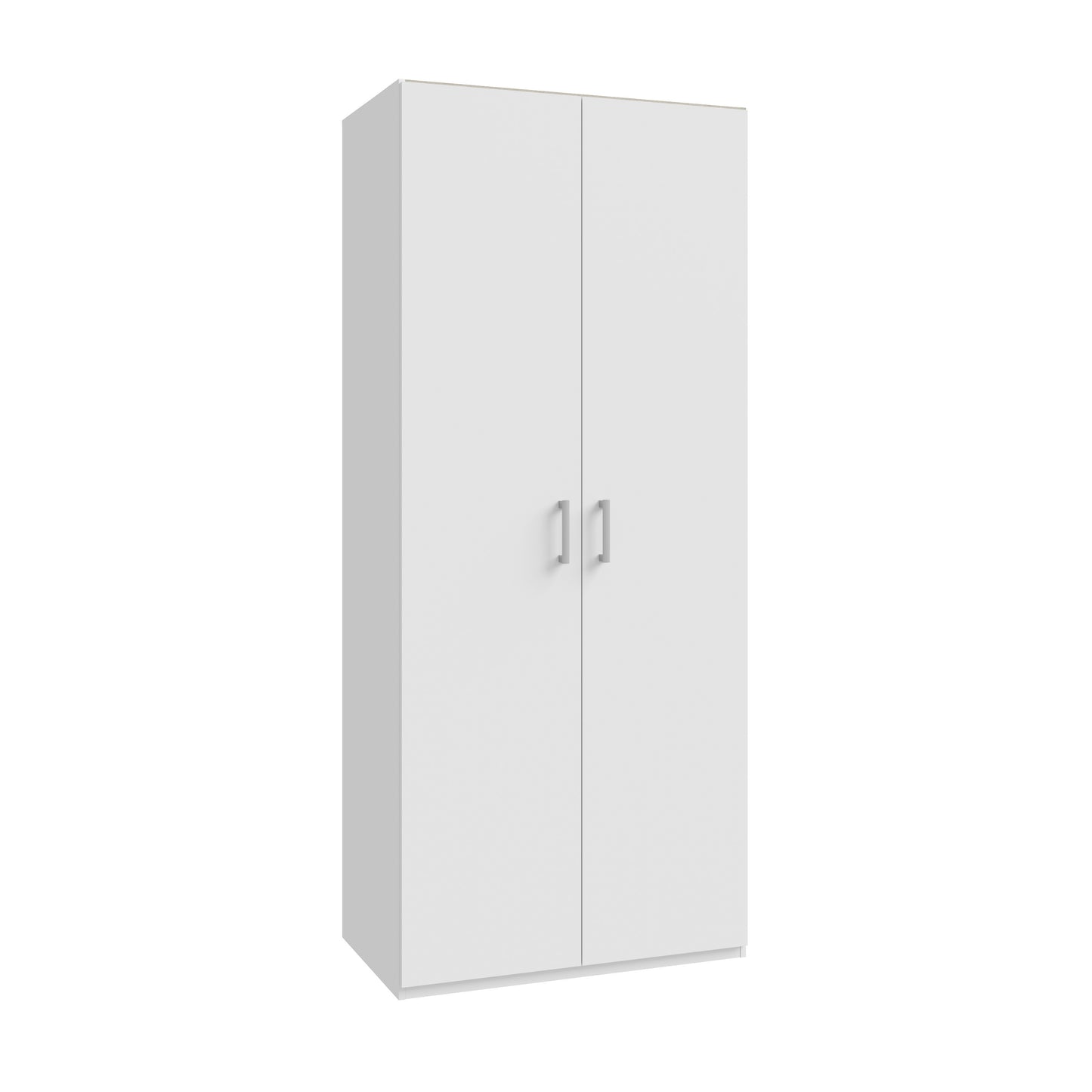 Dulap 2 Usi  Ecobest 2 Alb, 88.9 Cm