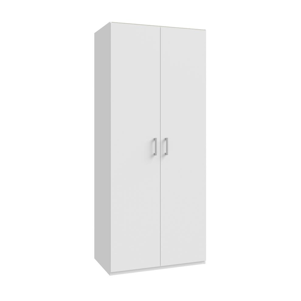 Dulap 2 Usi  Ecobest 2 Alb, 88.9 Cm