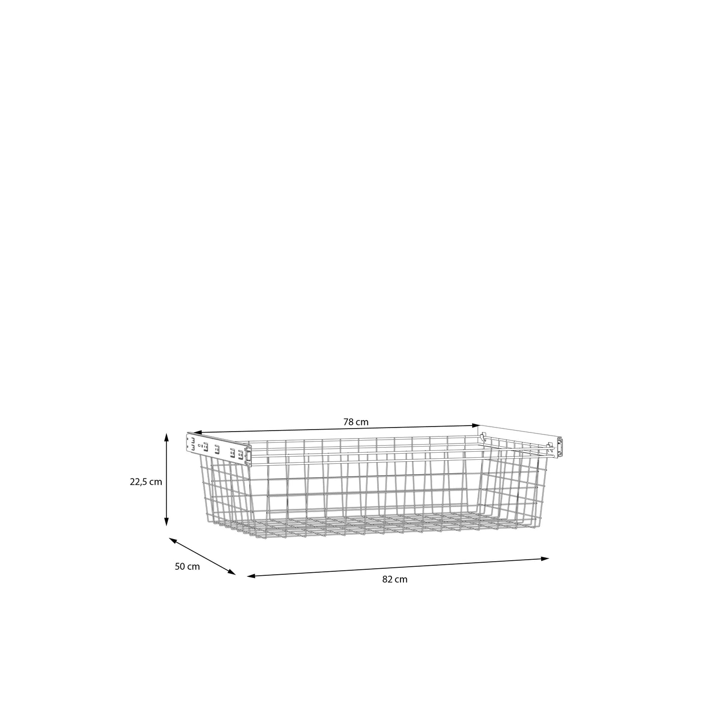 Cos Rufe Dulap 2/4 Usi Ecobest 2, 82 Cm