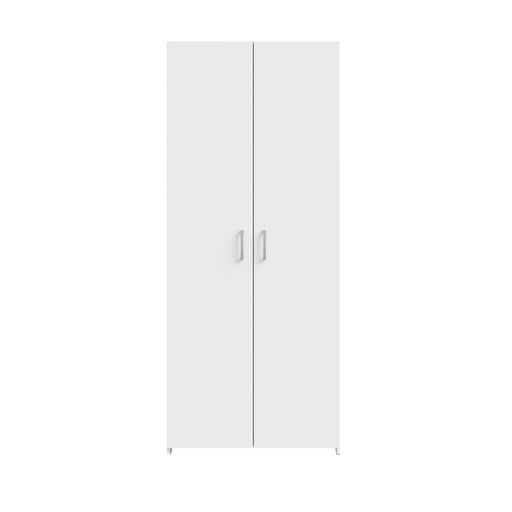 Dulap 2 Usi Ecobest  Alb, 79.7 x 190.5 Cm