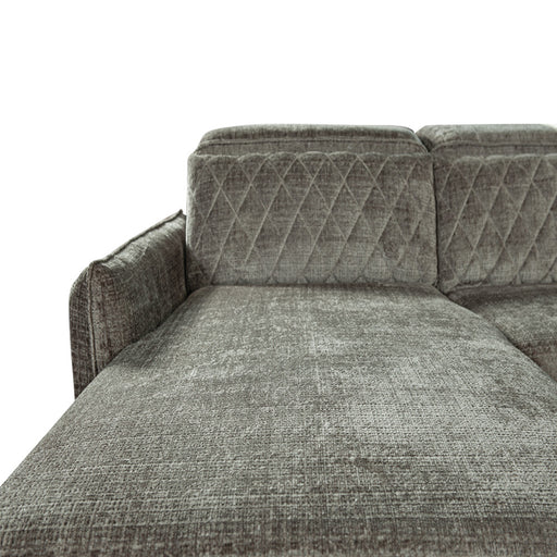 Coltar U Extensibil Tiago, Dreapta, 6 Locuri, Tetiere Reglabile, Maro Cremona 330 Cm