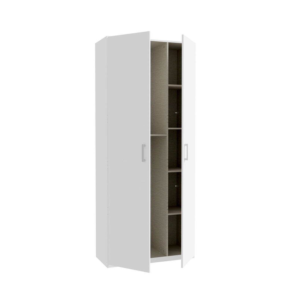 Dulap 2 Usi  Harmony Alb, 88.9 Cm
