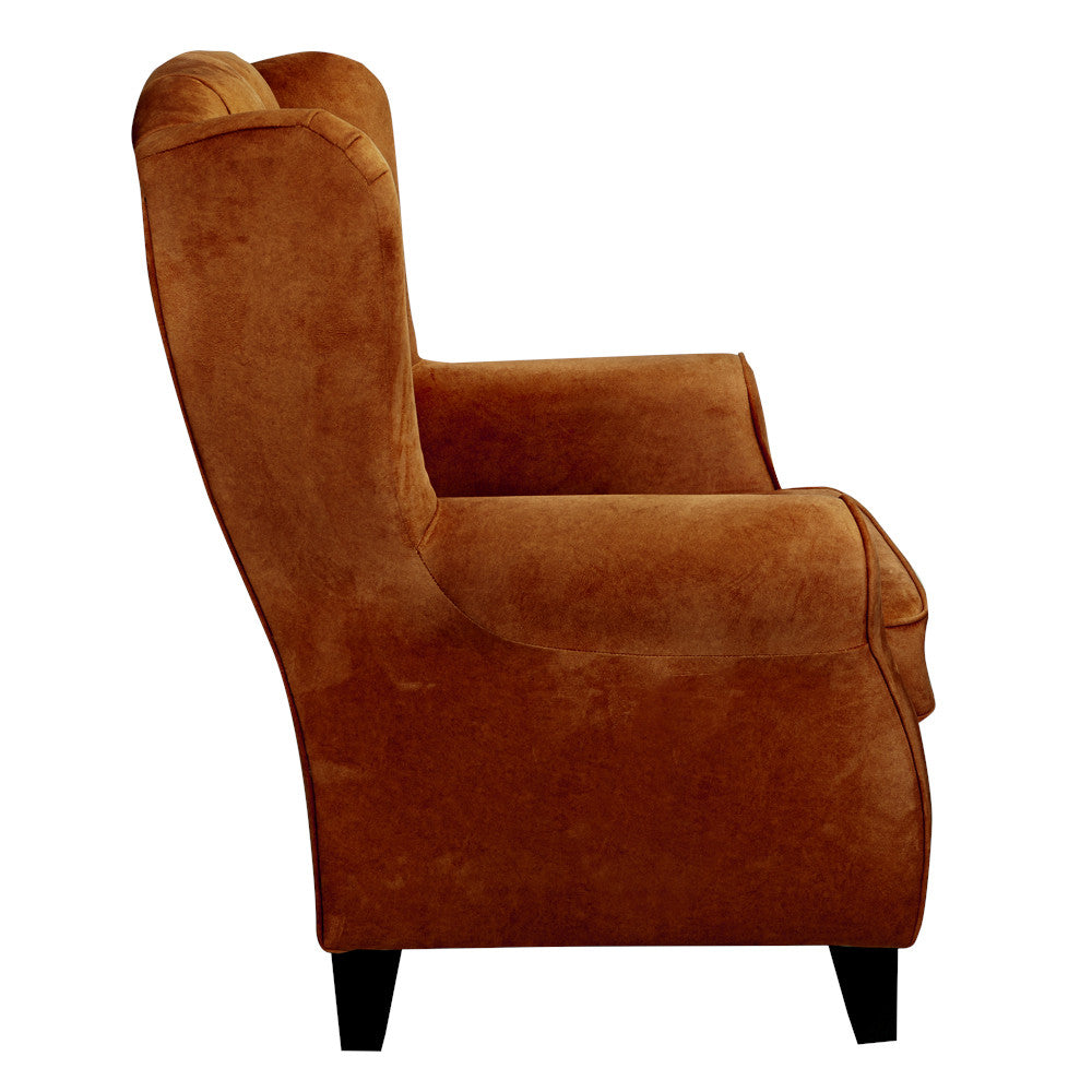 Fotoliu Chandler Chandler, Terracotta Si Colonial, 84 Cm