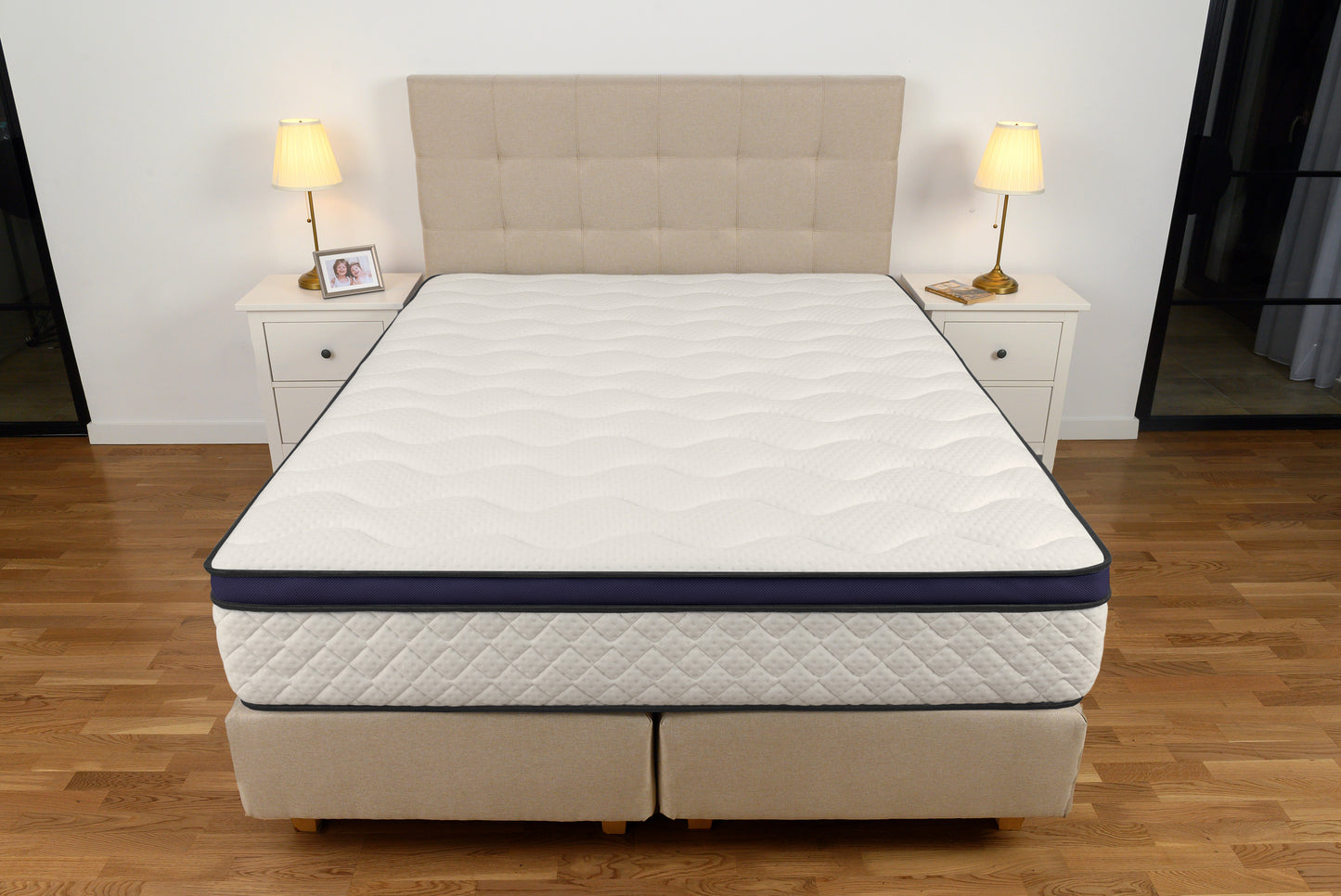 Saltea Navy, 160 x 200 x 30 Cm