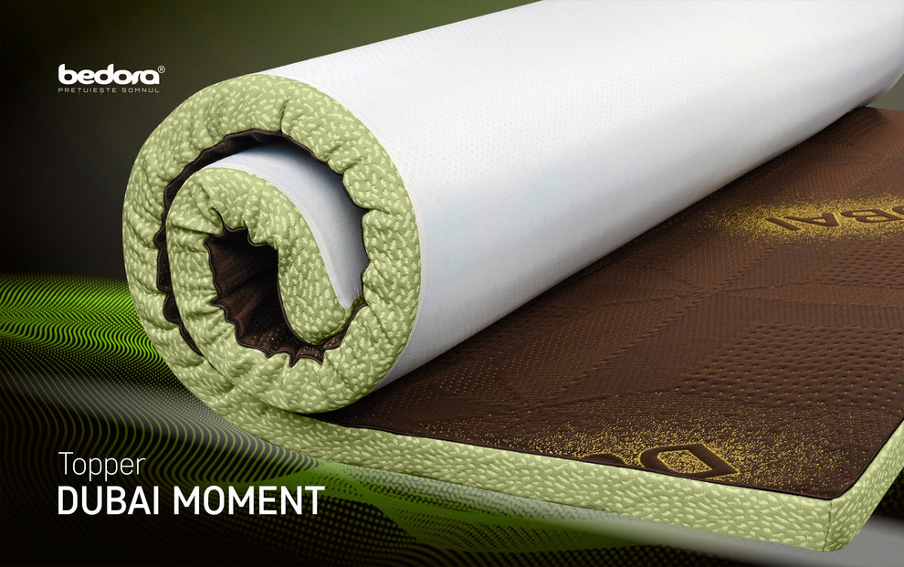 Topper Dubai Chocolate Moment, 140 x 200 x 5 Cm