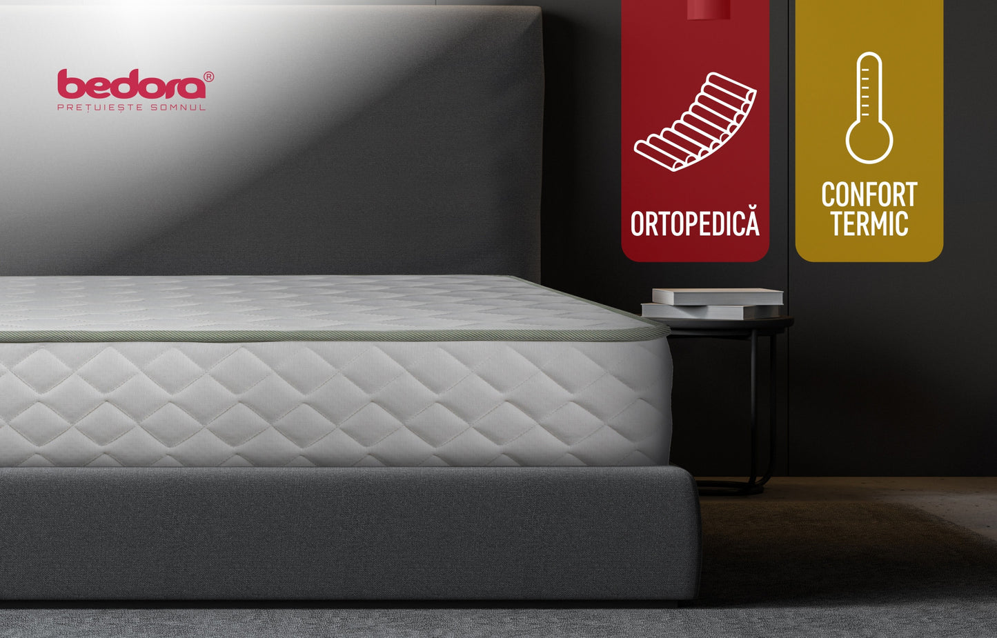 Saltea Pocket Confort, 90 x 200 x 21 Cm