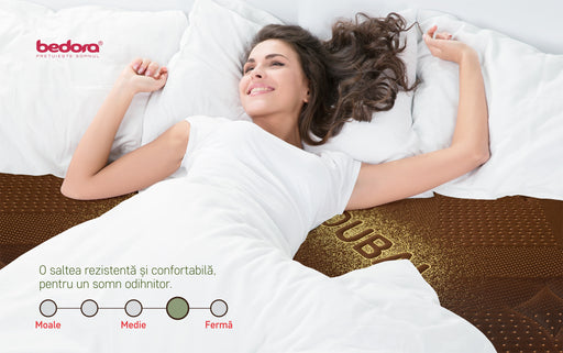 Saltea Dubai Chocolate Delux Latex Pocket, 140 x 200 x 28 Cm