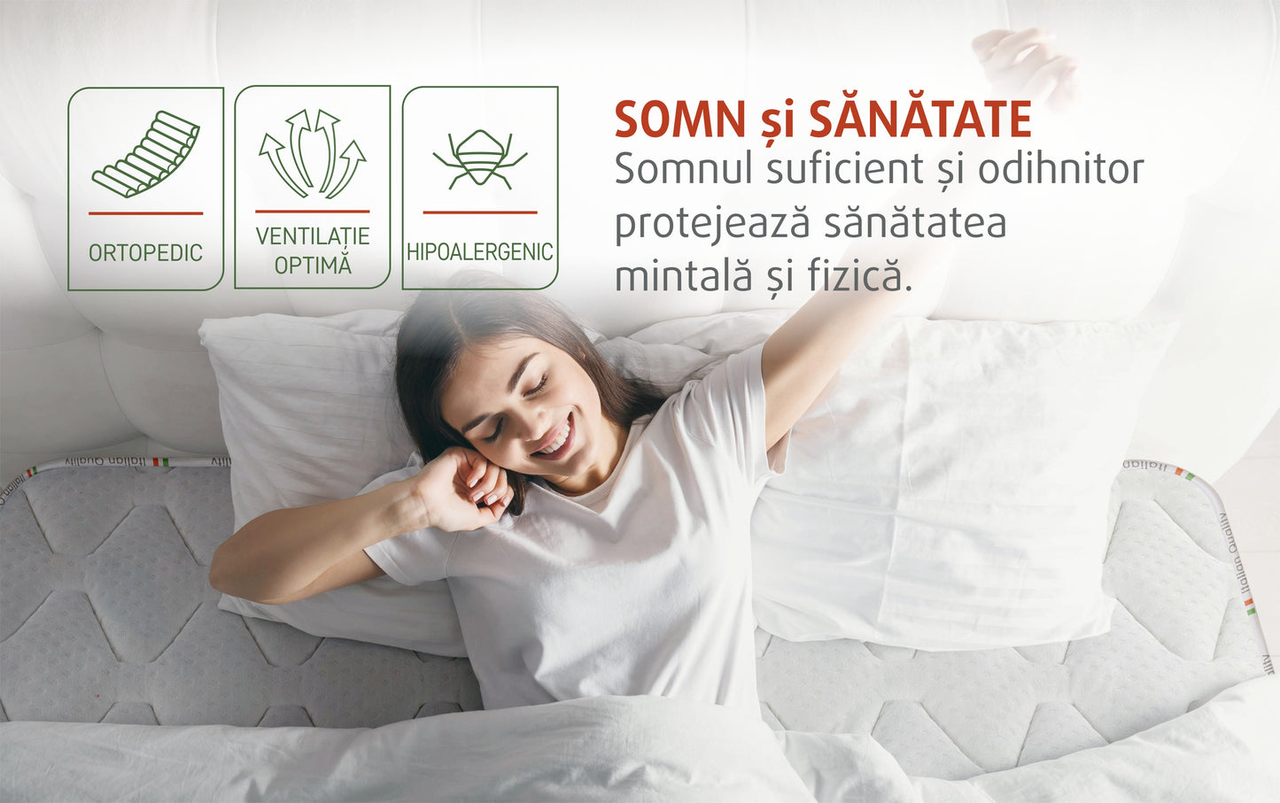 Saltea Hotel Colection Dual Confort 180 x 200 x 30 Cm