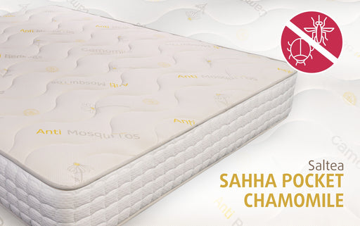Saltea Sahha Pocket Antiplosnita Cu Musetel, 160 x 200 x 24 Cm