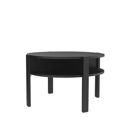 Masa Cafea Tornado Negru, 74.4 Cm