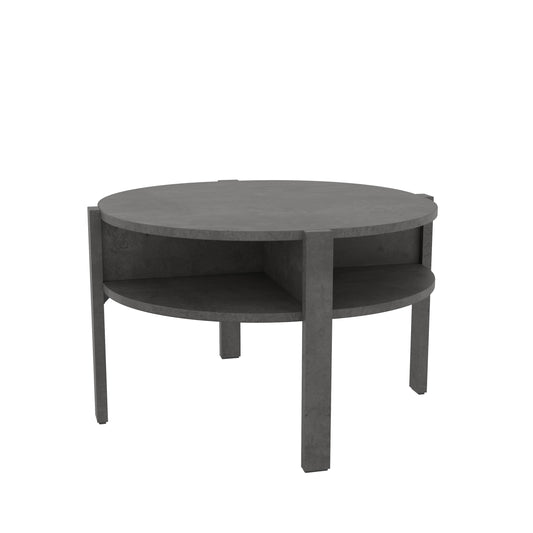 Masa Cafea Tornado Dark Grey, 74.4 Cm