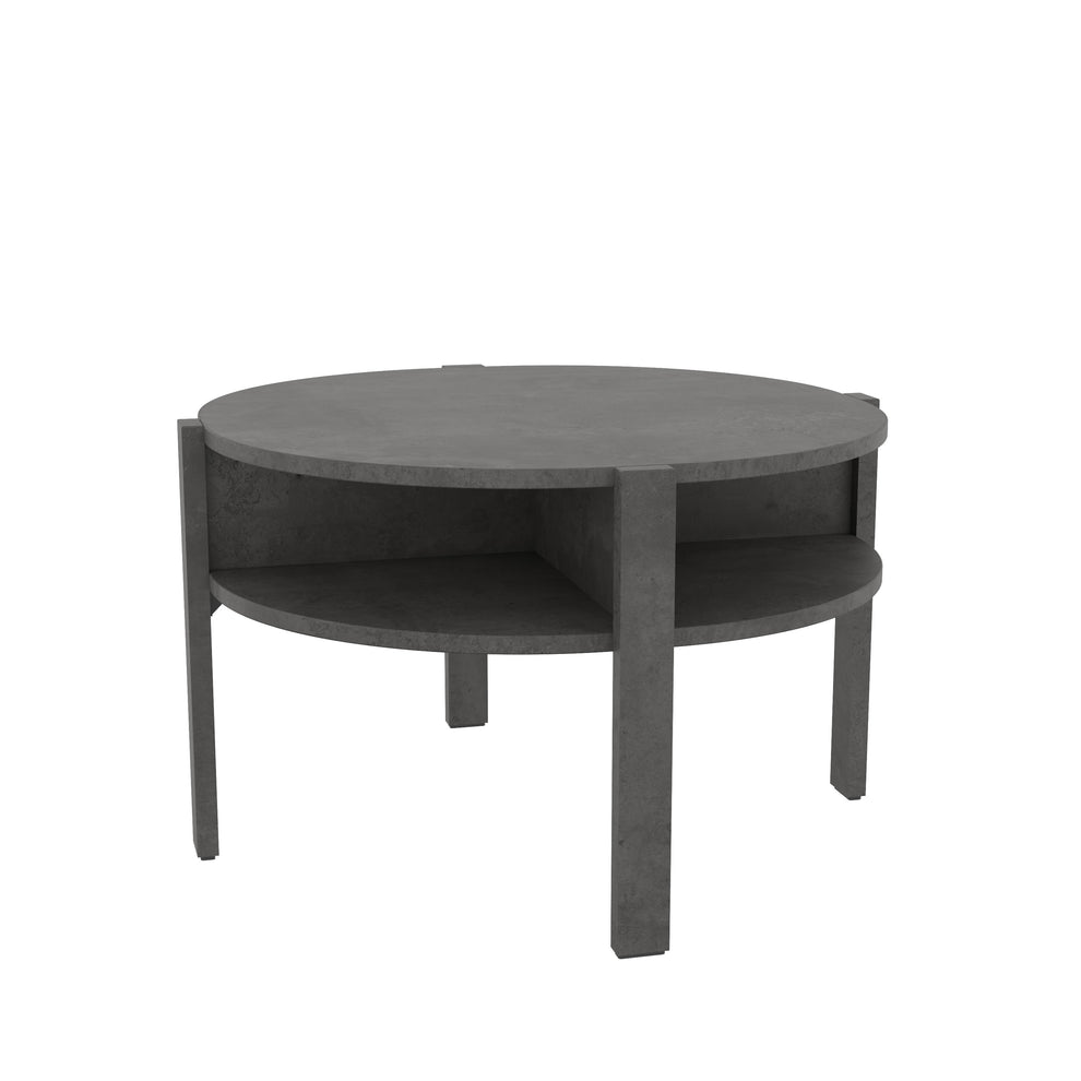 Masa Cafea Tornado Dark Grey, 74.4 Cm