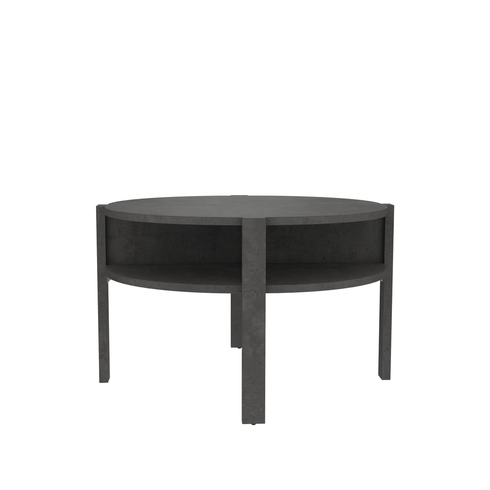 Masa Cafea Tornado Dark Grey, 74.4 Cm