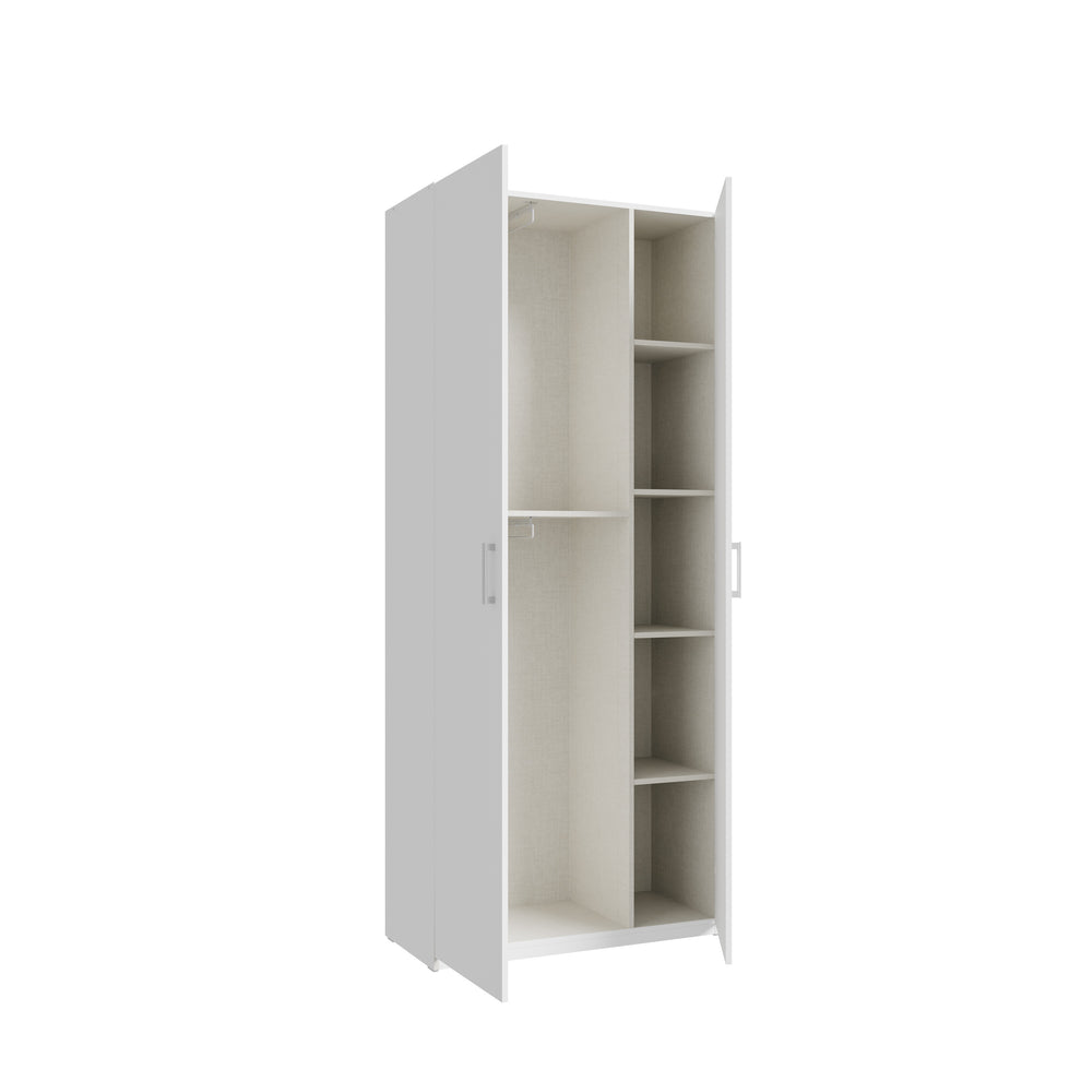 Dulap 2 Usi  Harmony Alb, 88.9 Cm