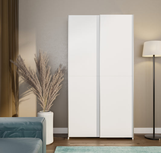 Dulap Cu Usi Culisante Harmony Alb, 100.1 Cm