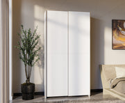Dulap Cu Usi Culisante Harmony Alb, 100.1 Cm
