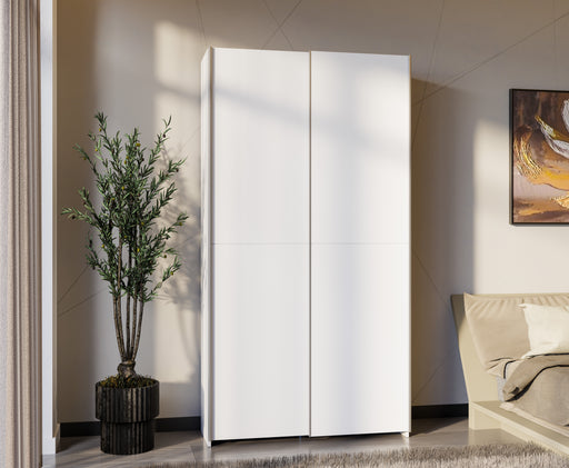 Dulap Cu Usi Culisante Harmony Alb, 100.1 Cm