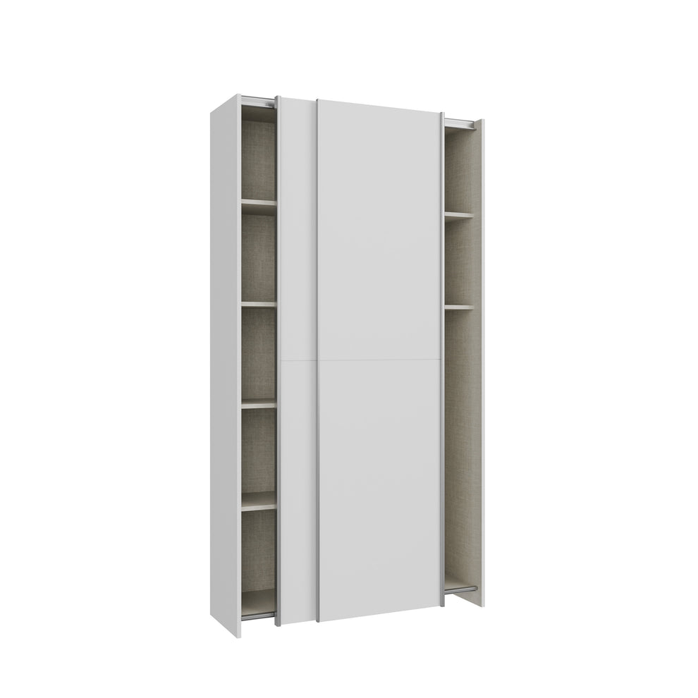 Dulap Cu Usi Culisante Harmony Alb, 100.1 Cm