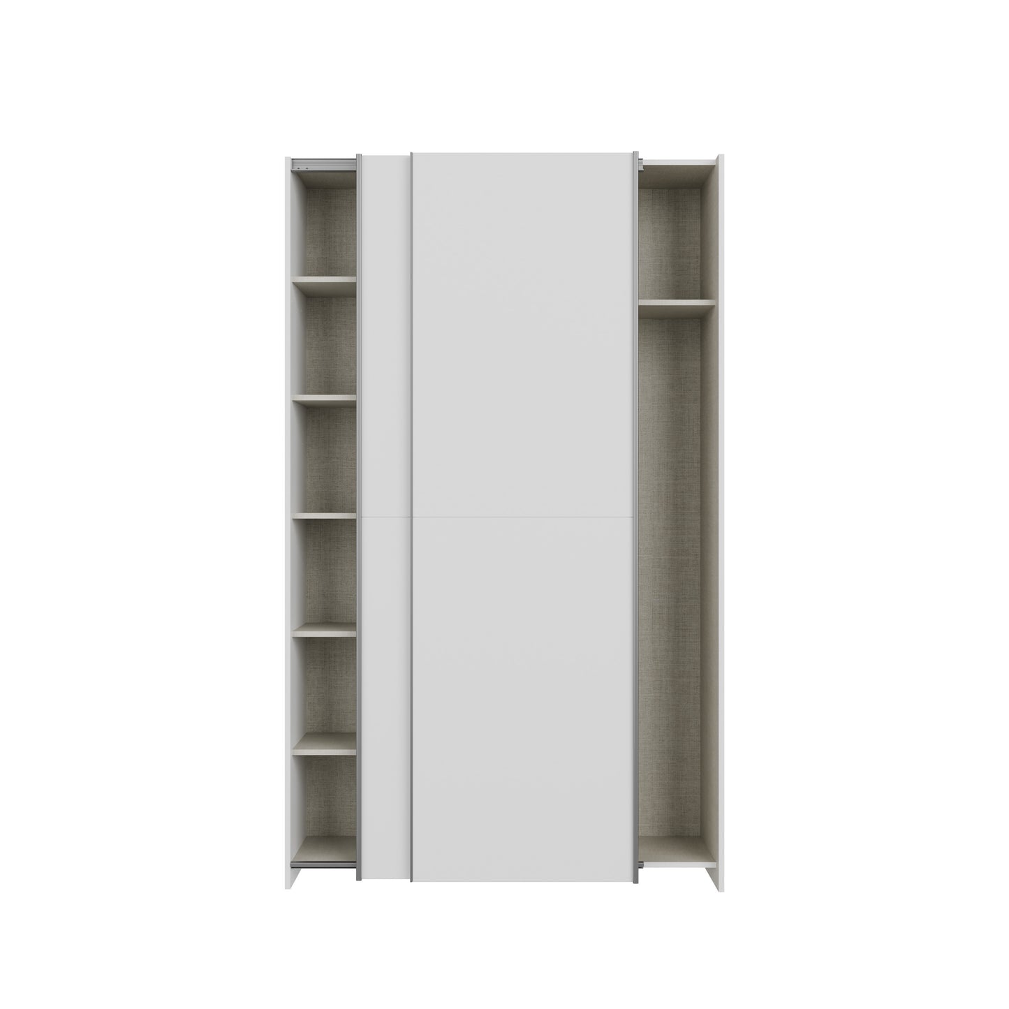 Dulap Cu Usi Culisante Harmony Alb, 120 Cm