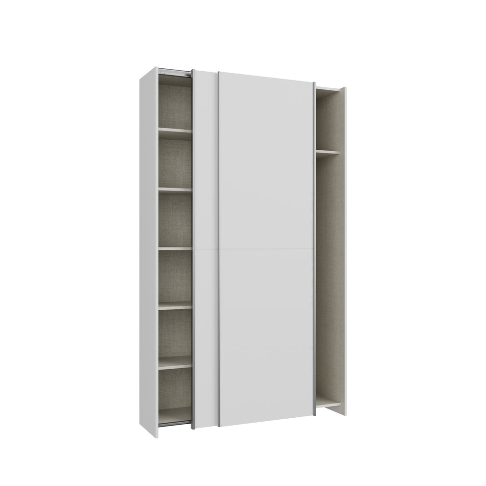 Dulap Cu Usi Culisante Harmony Alb, 120 Cm