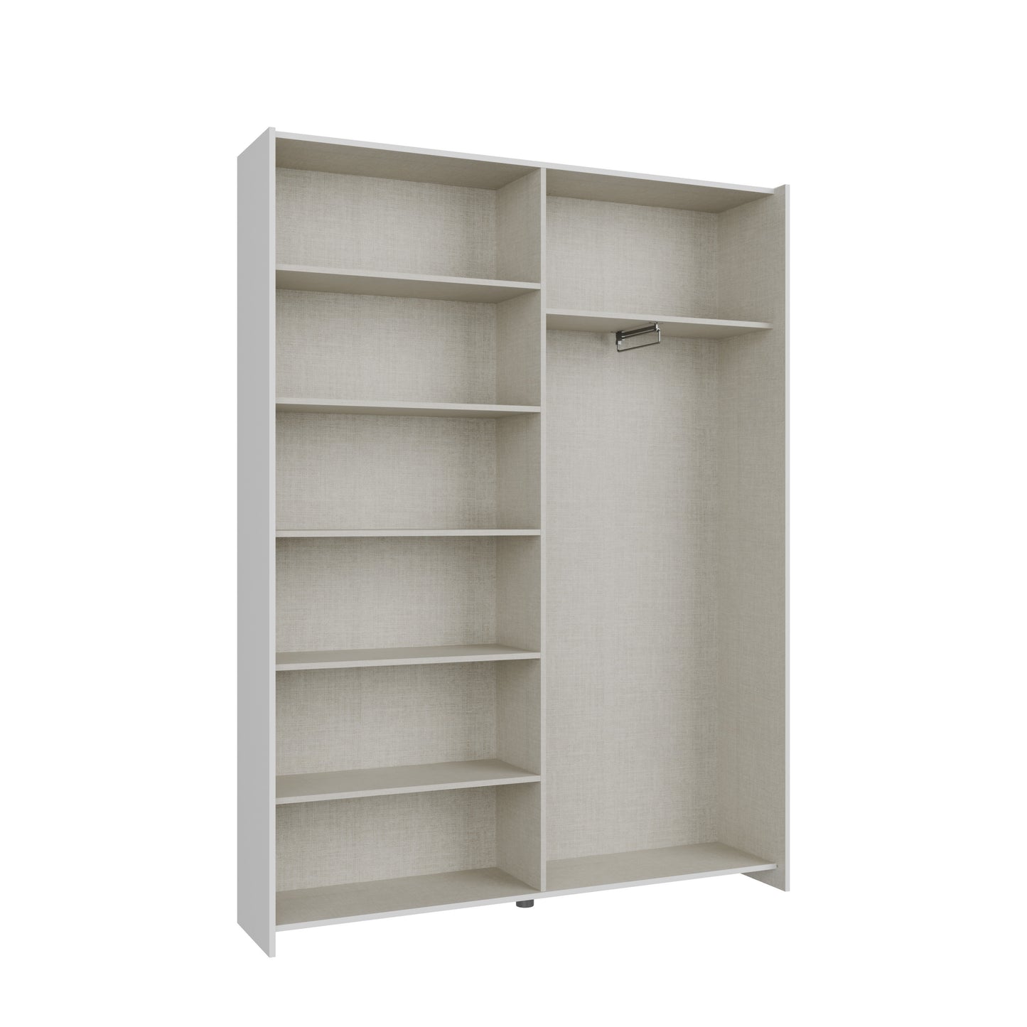 Dulap Cu Usi Culisante Harmony Alb, 150 Cm