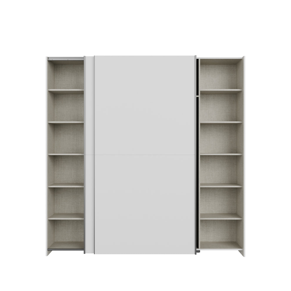 Dulap Cu Usi Culisante Harmony Alb, 200 Cm