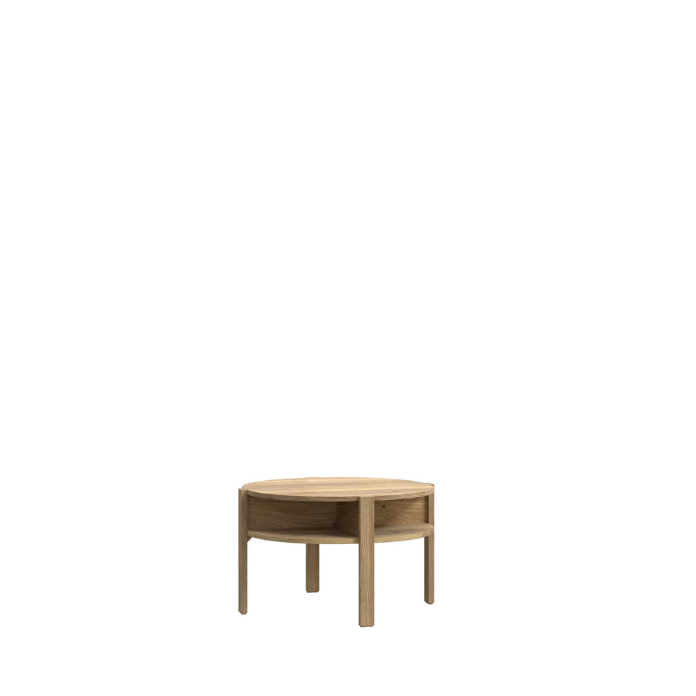 Masa Cafea Bibliotheque Stejar Mauvella, 74.4 Cm