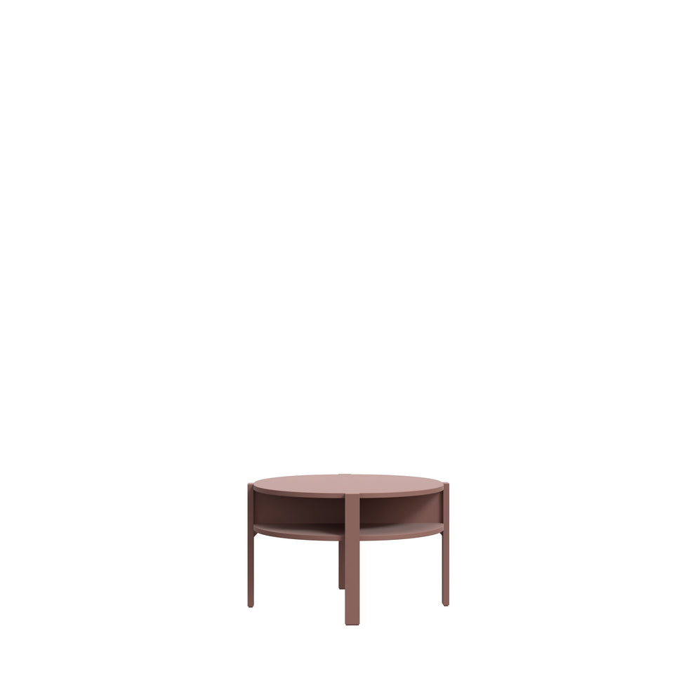 Masa Cafea Bibliotheque Terracotta, 74.4 Cm