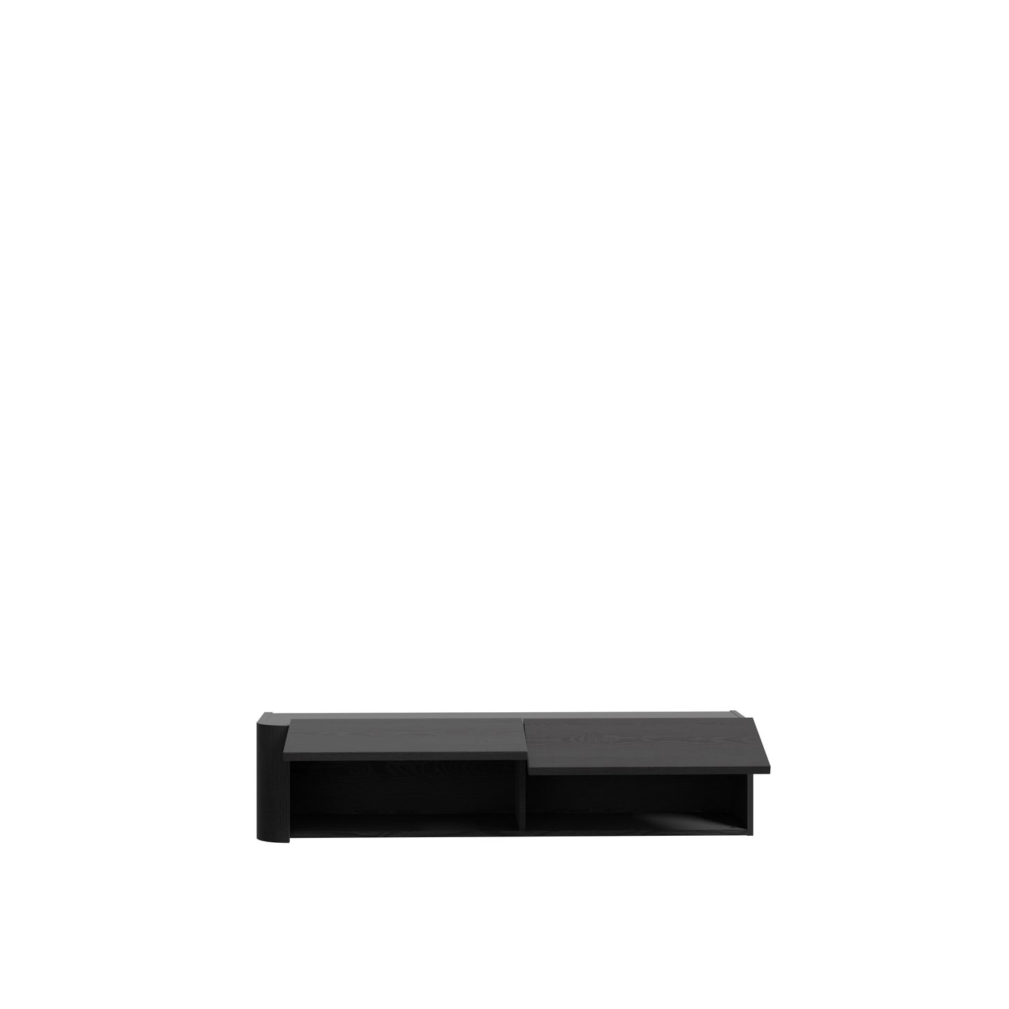 Dulap Suspendat Bibliotheque, Stejar Cabezone, 128.6 Cm