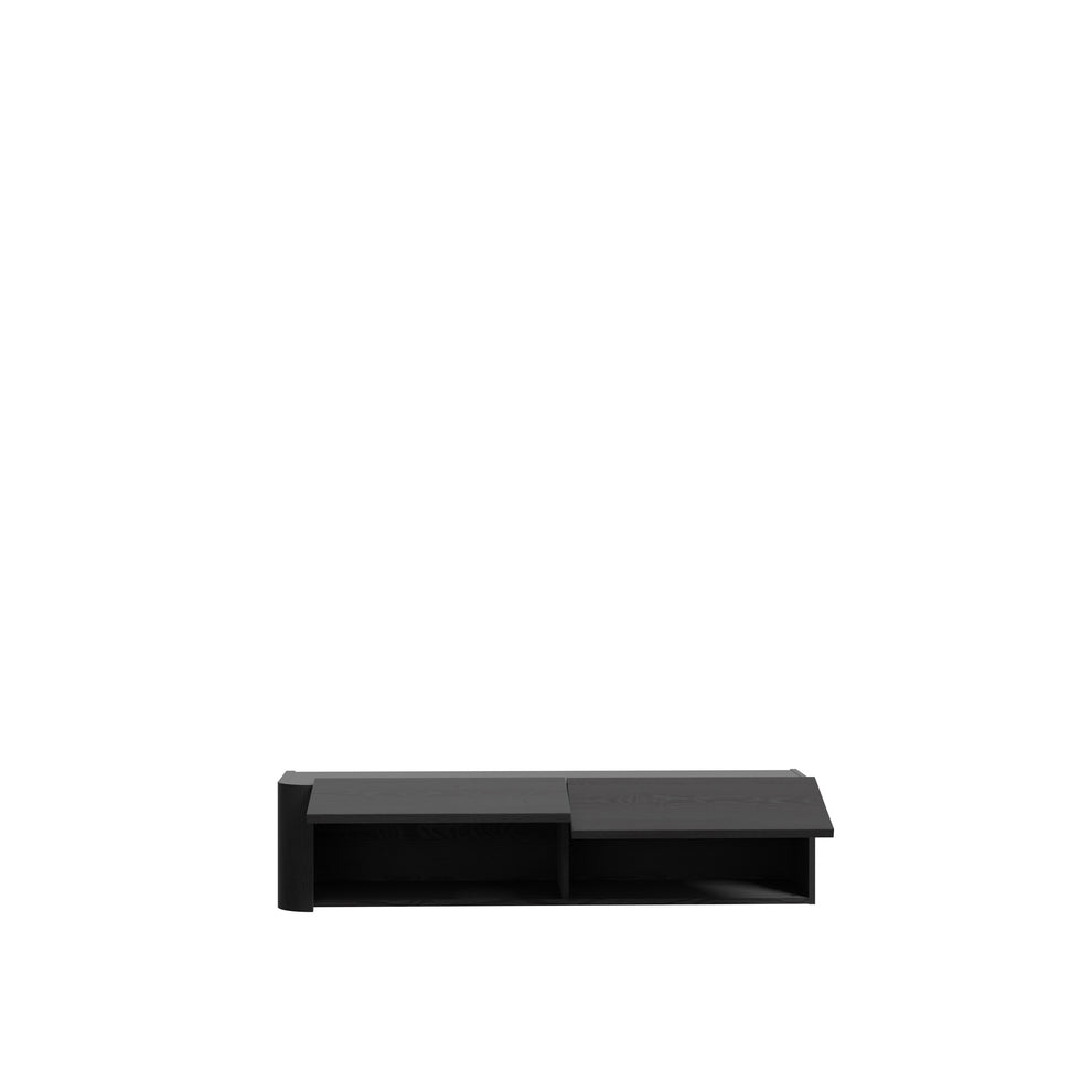 Dulap Suspendat Bibliotheque, Stejar Cabezone, 128.6 Cm