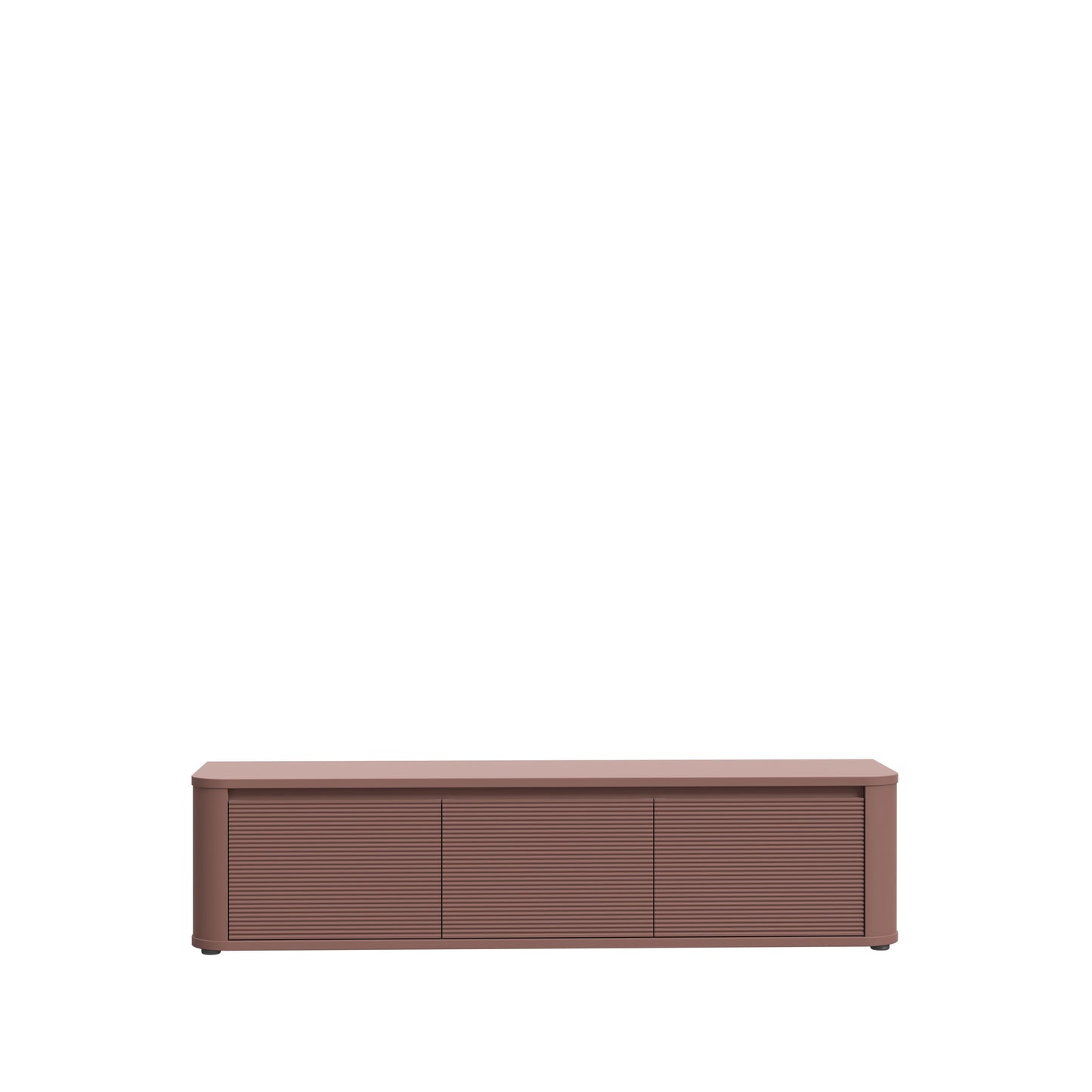 Comoda Tv Mica Bibliotheque, Terracotta, 168 Cm