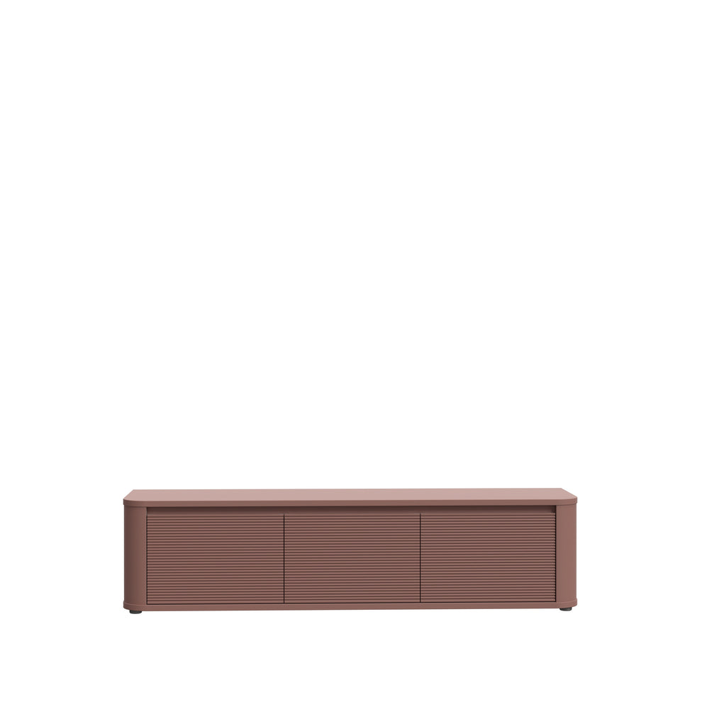 Comoda Tv Mica Bibliotheque, Terracotta, 168 Cm