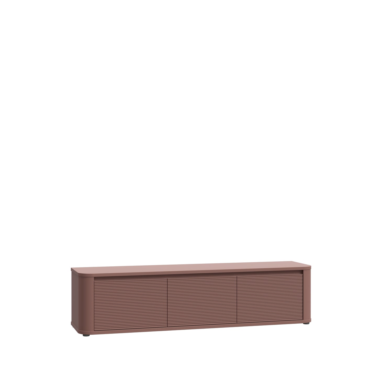 Comoda Tv Mica Bibliotheque, Terracotta, 168 Cm