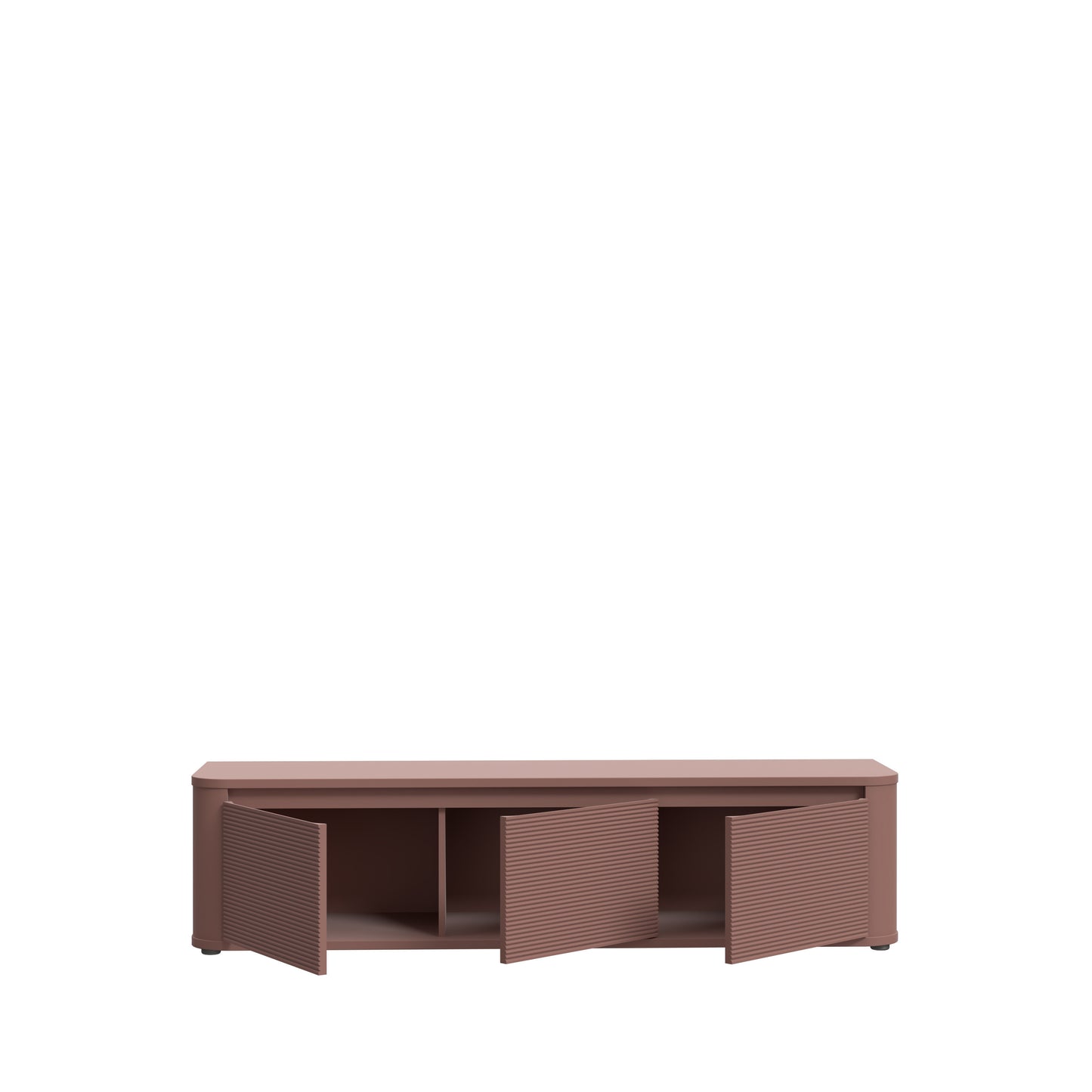Comoda Tv Mica Bibliotheque, Terracotta, 168 Cm