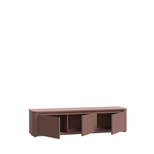 Comoda Tv Mica Bibliotheque, Terracotta, 168 Cm