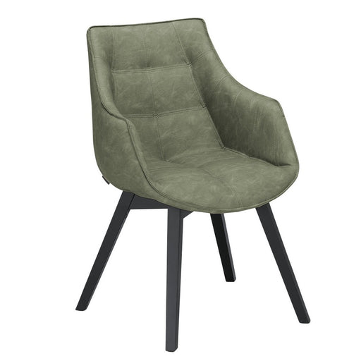 Scaun Reno Cu Brat Vintage Olive, 62 Cm