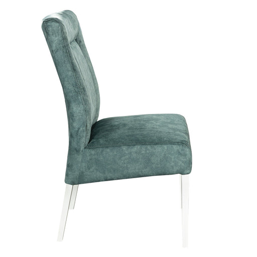Scaun Malene, Verde Petrol, 47 x 66,5 x 101 cm.