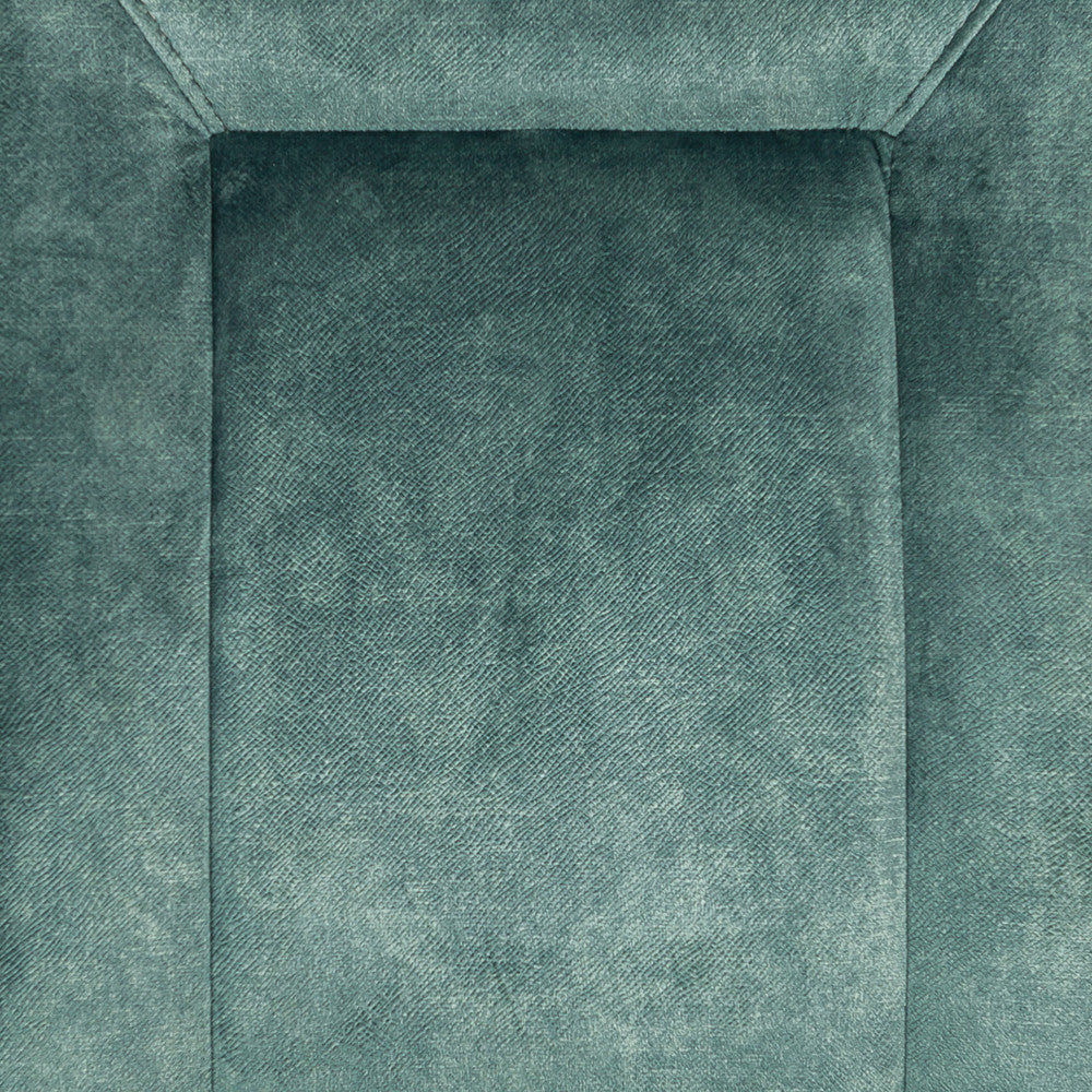 Scaun Malene, Verde Petrol, 47 x 66,5 x 101 cm.