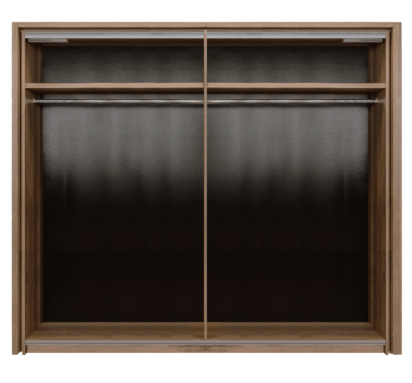 Set Dormitor Phoenix, Pat Cu Dimensiune saltea 160 X 200 Cm, 2 Noptiere Si Dulap, Somiera Rabatabila
