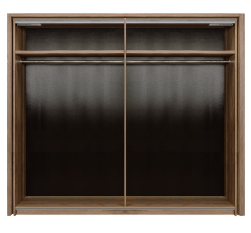 Set Dormitor Phoenix, Pat Cu Dimensiune saltea 160 X 200 Cm, 2 Noptiere Si Dulap, Somiera Rabatabila