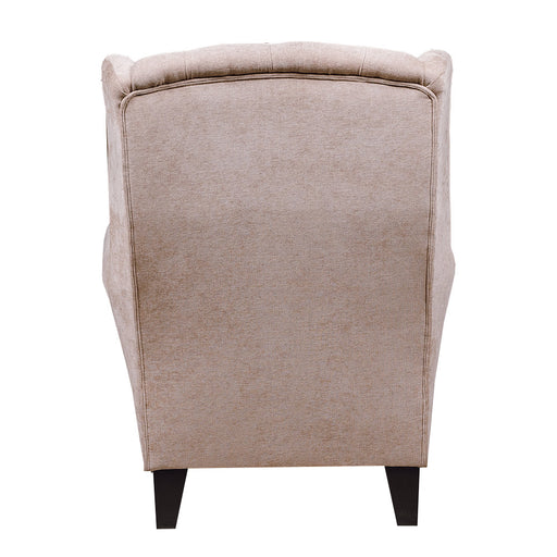 Fotoliu Chandler Capitonat, Bej, Colonial, 84 Cm