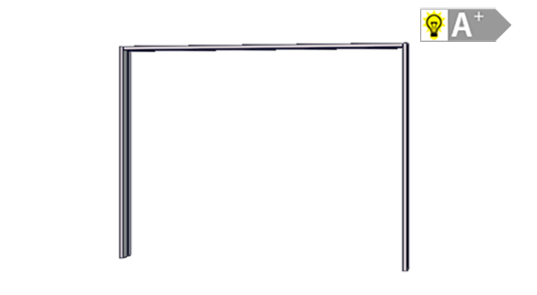 Rama Cu LED PT. Dulap Rendevous Stejar Nisipiu, 270 Cm