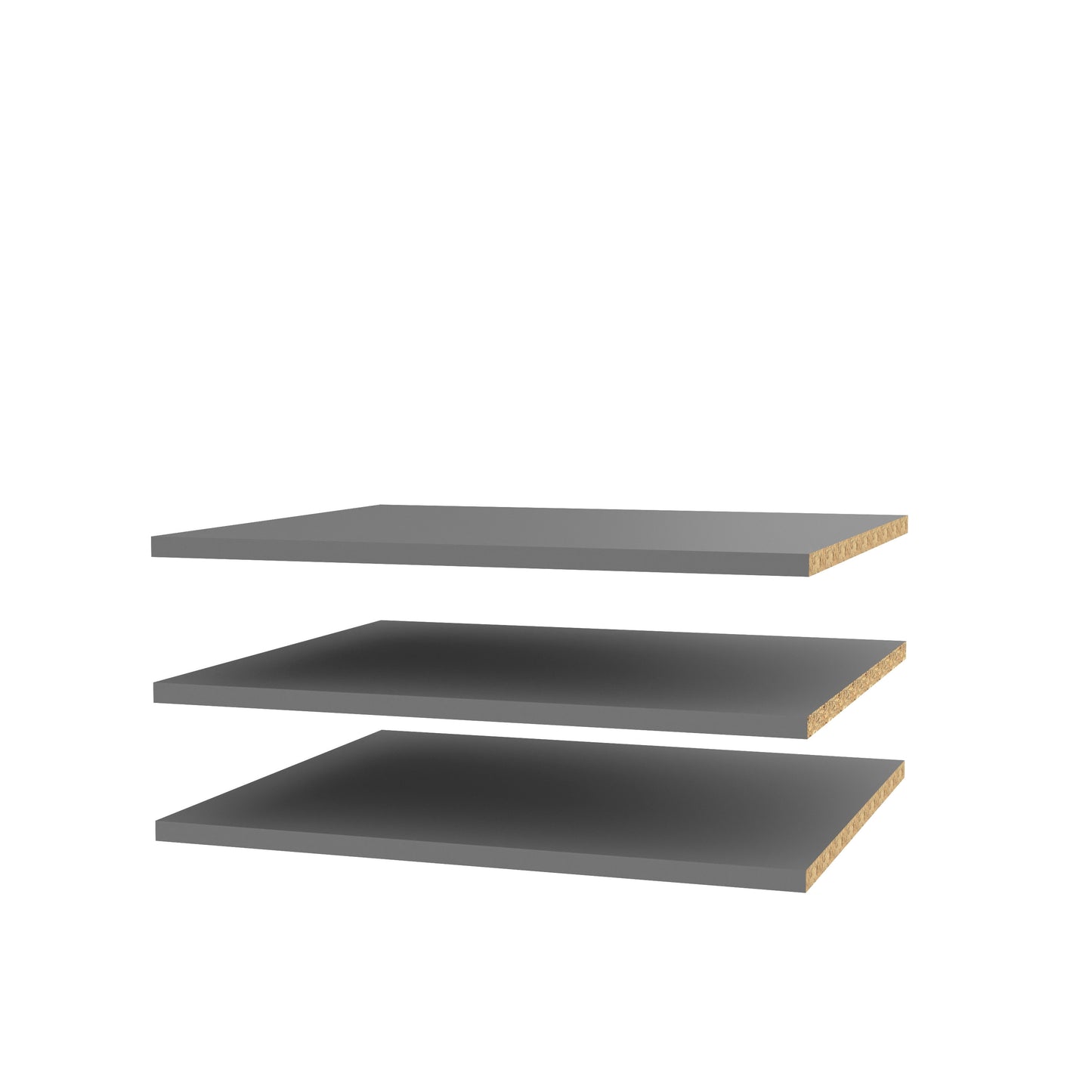 Set 3 Polite Dulap 270 Cm Rendevous, Gri 107.8 Cm