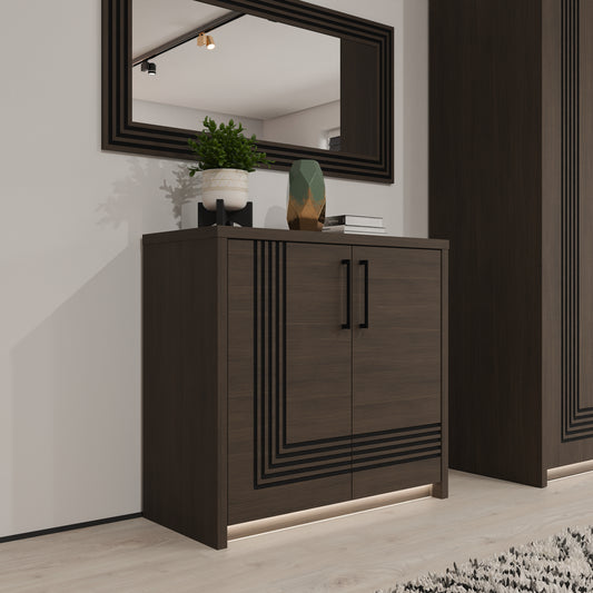 Comoda Euforica Stejar Masurian, 91.5 Cm