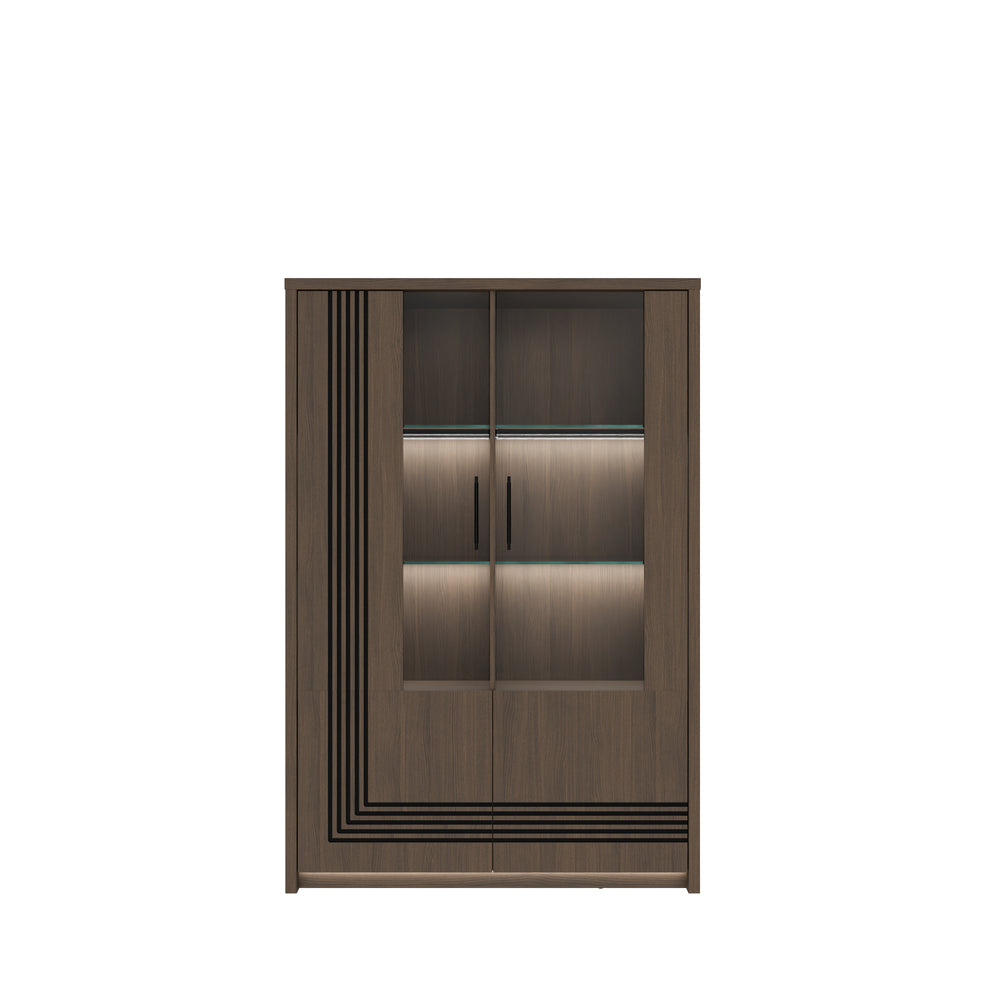 Vitrina 2 Usi Euforica, 116.5 Cm