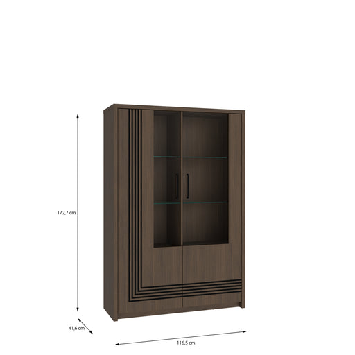 Vitrina 2 Usi Euforica, 116.5 Cm