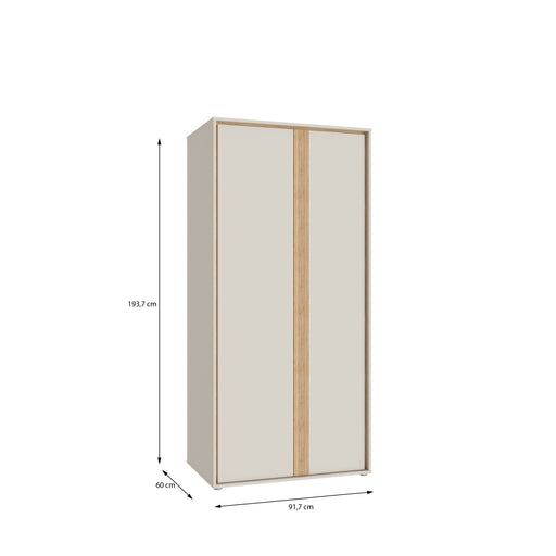 Dulap Cu 2 Usi Waxala, 91.7 Cm