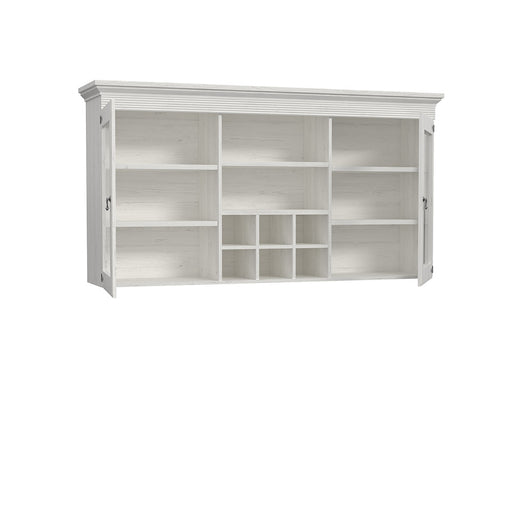 Vitrina Suprapozabil Encanto, Pin Alb, 171.3 Cm
