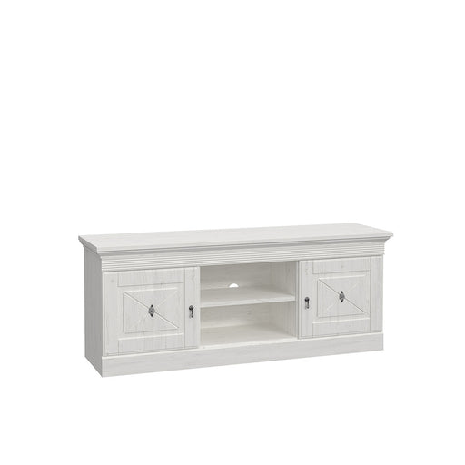 Comoda TV Encanto, Pin Alb, 161.3 Cm