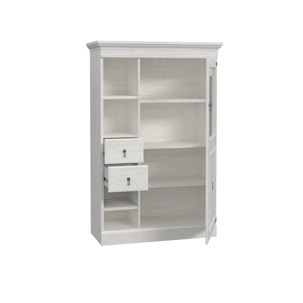 Comoda Bar Encanto, Pin Alb, 102 Cm